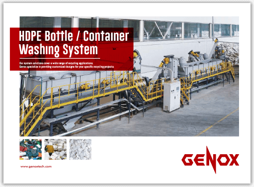 HDPE Bottle/Container Washing System